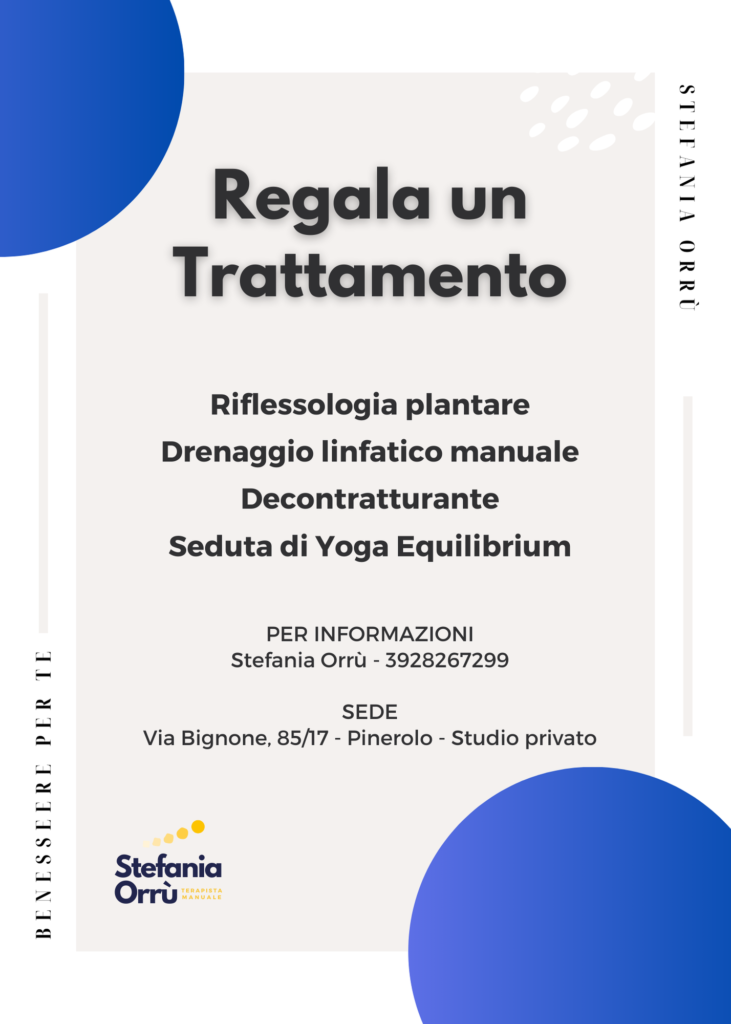 Stefania Orrù Terapista manuale Pinerolo Regala un Trattamento Stefania Orrù Terapista manuale Pinerolo Regala un Trattamento