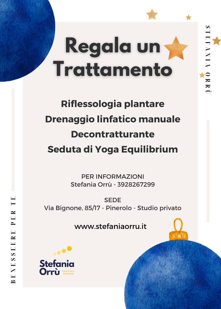 Stefania Orrù Buono regalo trattamento benessere Natale 2024 Pinerolo